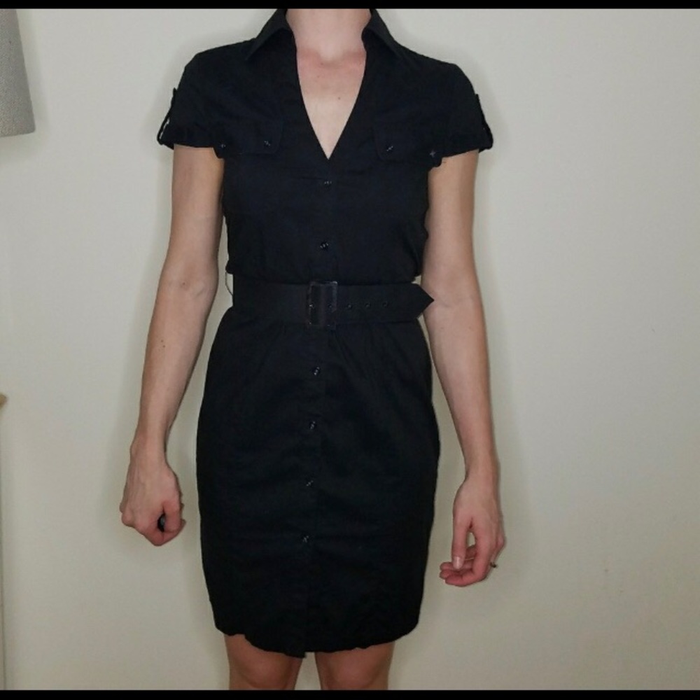 Button down dress
